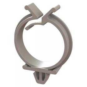 Cable Clamps - Plug In, Round Wire Saddle