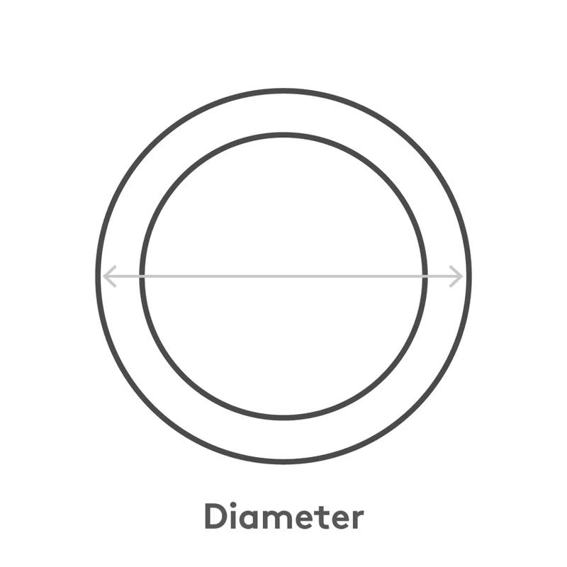 Hole plug diameter